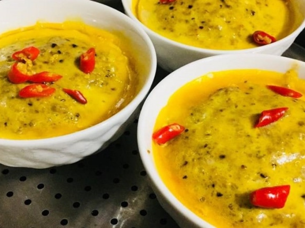 mắm chưng thịt